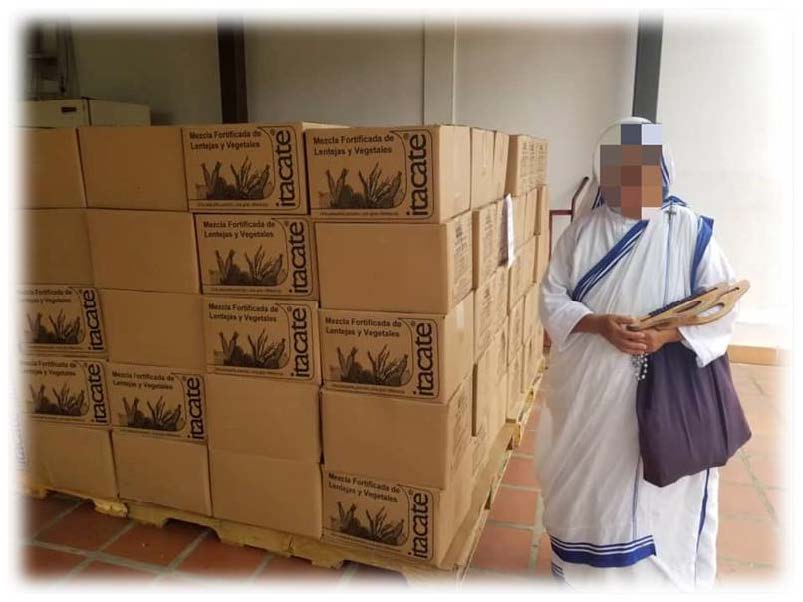 receiving food in venezuela