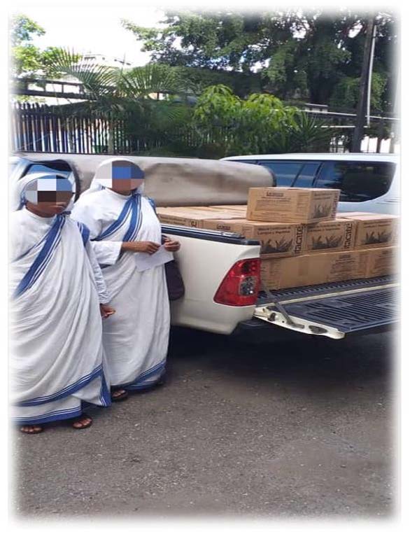 receiving food in venezuela
