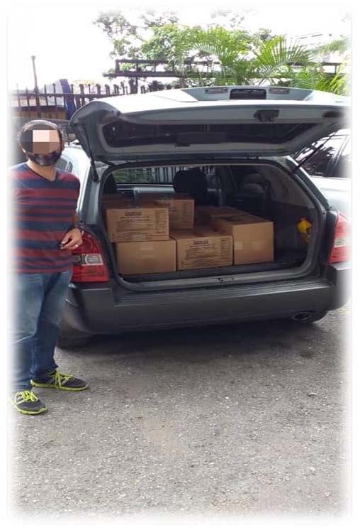 receiving food in venezuela