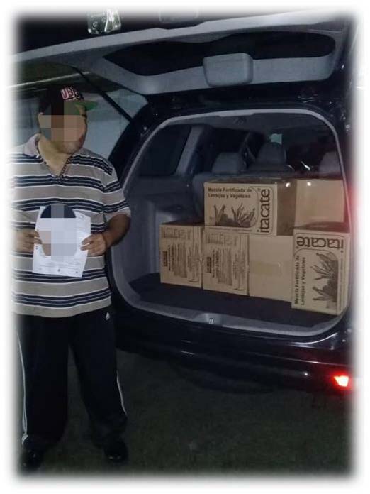 receiving food in venezuela